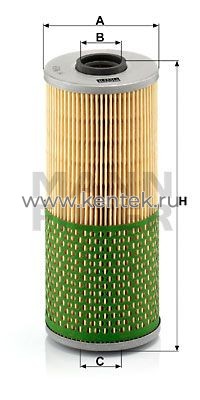 масляный фильтроэлемент MANN-FILTER H952X MANN-FILTER  - фото, характеристики, описание.