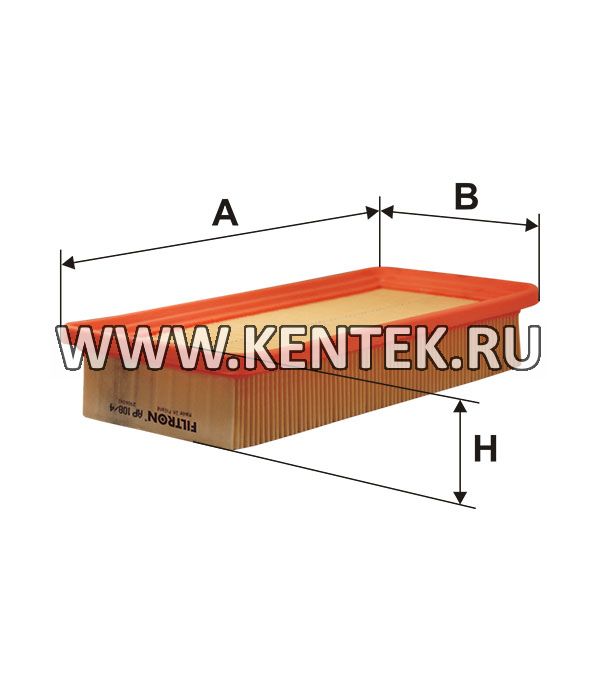 панельный воздушный фильтр FILTRON AP108/4 FILTRON  - фото, характеристики, описание.