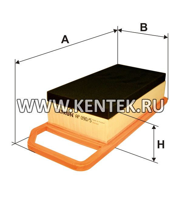 панельный воздушный фильтр FILTRON AP090/5 FILTRON  - фото, характеристики, описание.