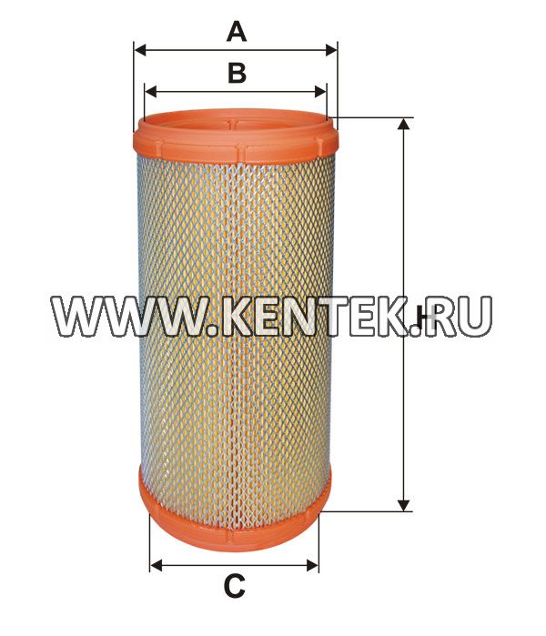 круглый воздушный фильтр FILTRON AR348/2 FILTRON  - фото, характеристики, описание.