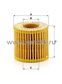 масляный фильтроэлемент без метал. частей MANN-FILTER HU6006Z MANN-FILTER  - фото, характеристики, описание.