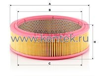 воздушный фильтр MANN-FILTER C2545/1 MANN-FILTER  - фото, характеристики, описание.