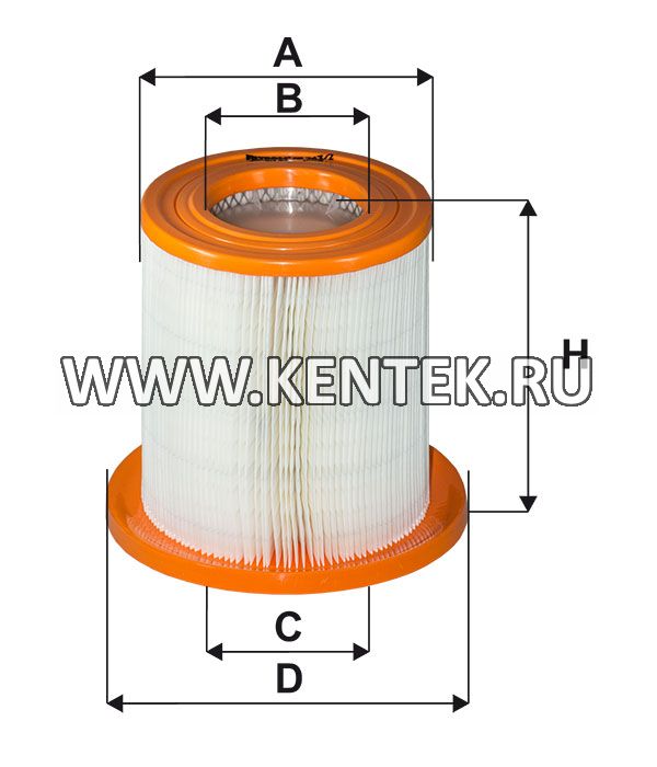 круглый воздушный фильтр FILTRON AR263/2 FILTRON  - фото, характеристики, описание.