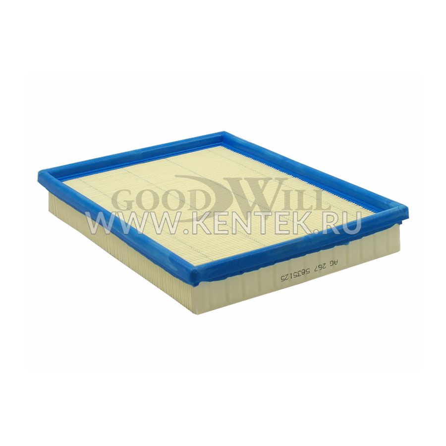 Фильтр воздушный GOODWILL AG 267 GOODWILL  - фото, характеристики, описание.
