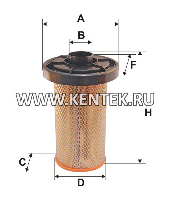 воздушный фильтр с пластиковыми элементами FILTRON AK280 FILTRON  - фото, характеристики, описание.