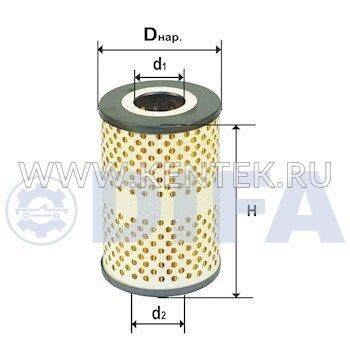 фильтр масляный DIFA DIFA5326 DIFA  - фото, характеристики, описание.