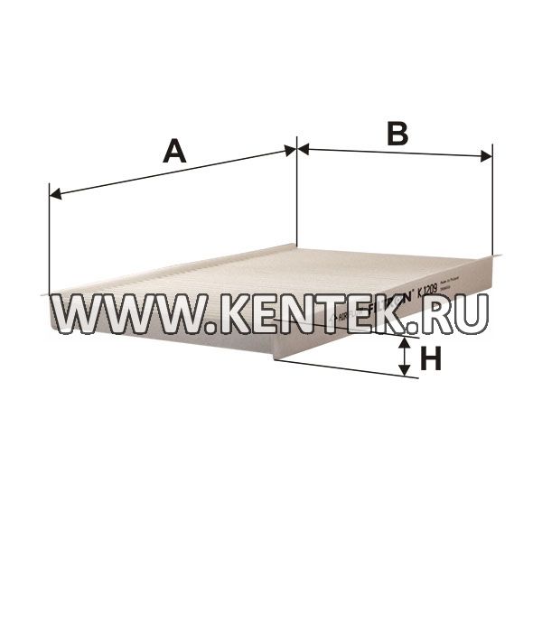 Салонный фильтр FILTRON K1209 FILTRON  - фото, характеристики, описание.