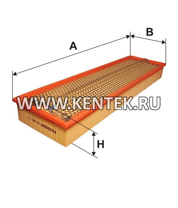 панельный воздушный фильтр FILTRON AP069 FILTRON  - фото, характеристики, описание.