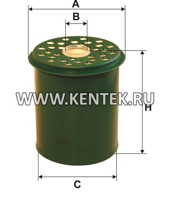 фильтрующий элемент топливного фильтра (с металлическими крышками) FILTRON PM858/2 FILTRON  - фото, характеристики, описание.