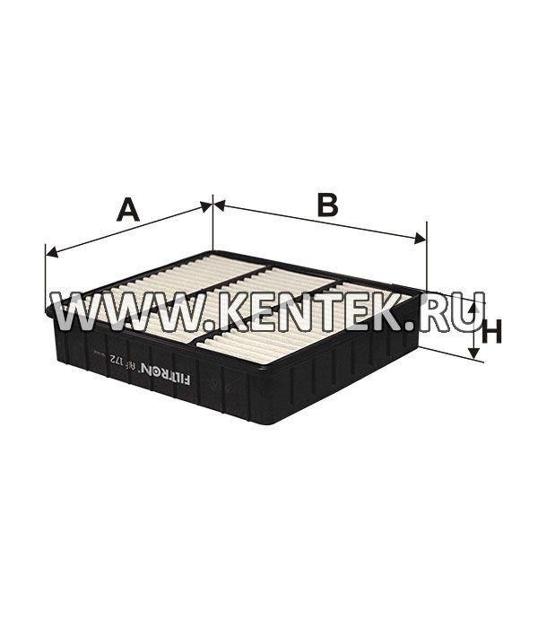 панельный воздушный фильтр FILTRON AP172 FILTRON  - фото, характеристики, описание.