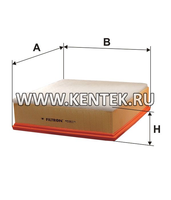 панельный воздушный фильтр FILTRON AP157/1 FILTRON  - фото, характеристики, описание.