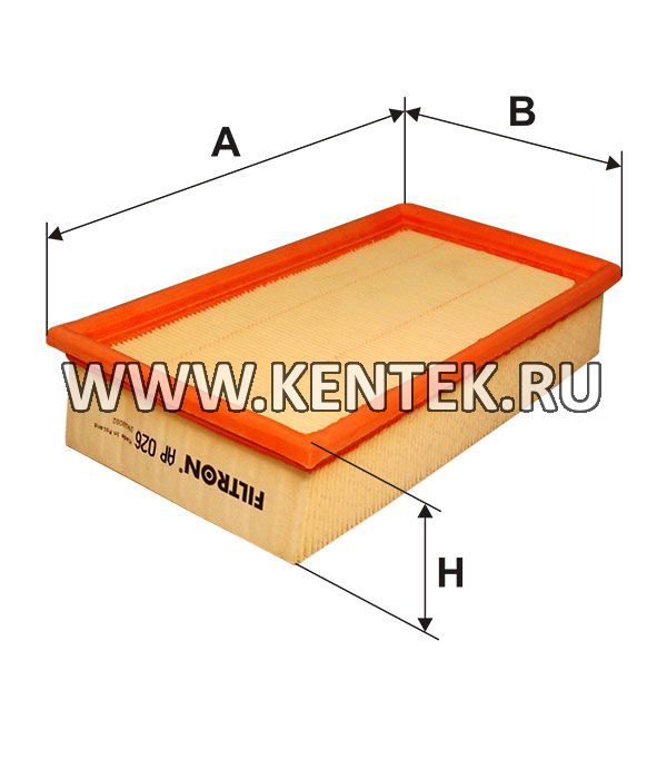 панельный воздушный фильтр FILTRON AP026 FILTRON  - фото, характеристики, описание.