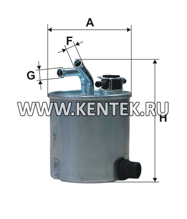 топливный фильтр коробочного типа FILTRON PP857/6 FILTRON  - фото, характеристики, описание.