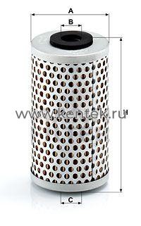 масляный фильтроэлемент MANN-FILTER H601/6(10) MANN-FILTER  - фото, характеристики, описание.