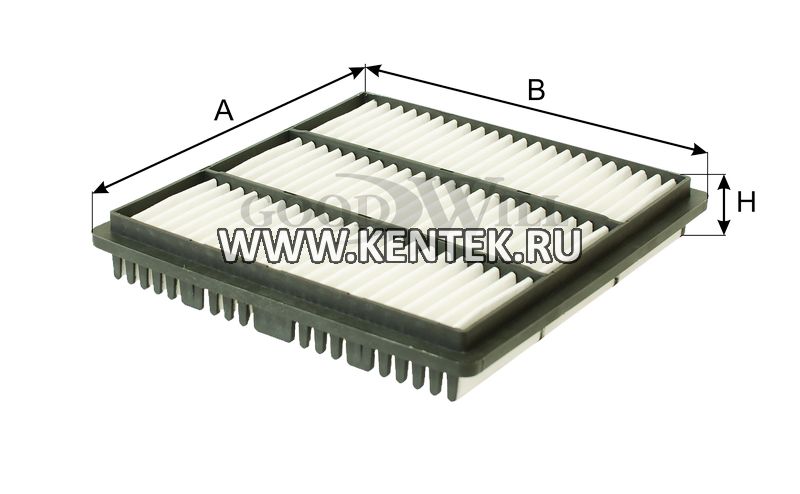 Фильтр воздушный GOODWILL AG 519 GOODWILL  - фото, характеристики, описание.