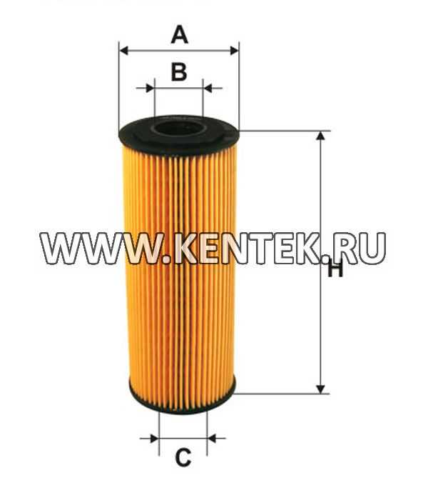 фильтрующий элемент масляного фильтра ECO (с пластиковыми крышками) FILTRON OE640/1 FILTRON  - фото, характеристики, описание.