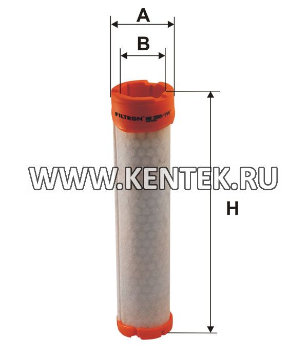 круглый воздушный фильтр FILTRON AR350/1W FILTRON  - фото, характеристики, описание.