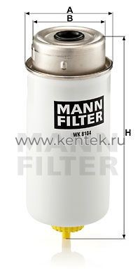 топливный фильтр MANN-FILTER WK8104 MANN-FILTER  - фото, характеристики, описание.