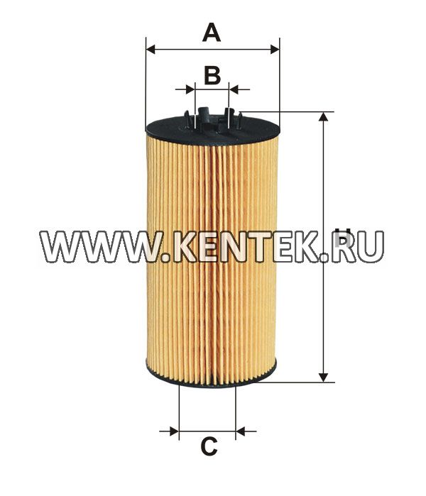 фильтрующий элемент масляного фильтра ECO (с пластиковыми крышками) FILTRON OE650/4 FILTRON  - фото, характеристики, описание.