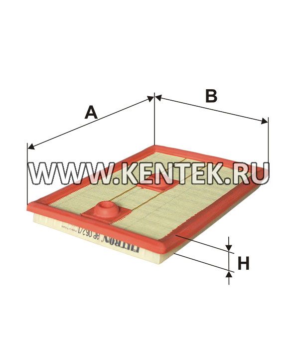 панельный воздушный фильтр FILTRON AP062/1 FILTRON  - фото, характеристики, описание.