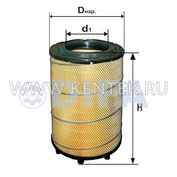 ФИЛЬТРУЮЩИЙ ЭЛЕМЕНТ ОЧИСТКИ ВОЗДУХА DIFA 4365 DIFA 4365 DIFA  - фото, характеристики, описание.