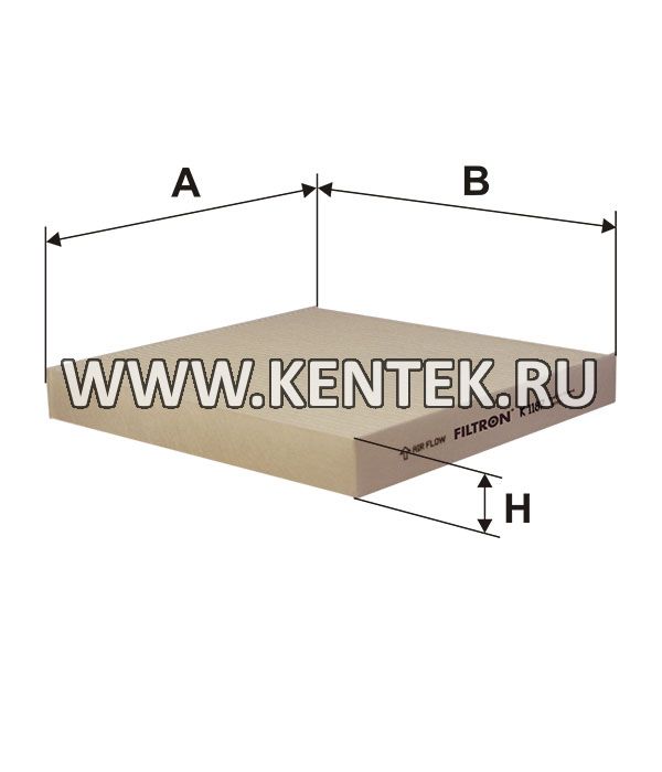 Салонный фильтр FILTRON K1187 FILTRON  - фото, характеристики, описание.