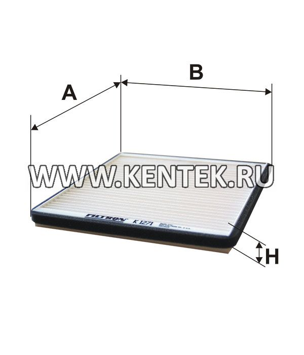 Салонный фильтр FILTRON K1271 FILTRON  - фото, характеристики, описание.