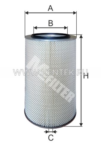 Воздушный фильтр MFILTER A520 M-FILTER  - фото, характеристики, описание.