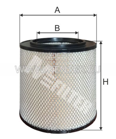 Воздушный фильтр MFILTER A591 M-FILTER  - фото, характеристики, описание.