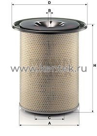 воздушный фильтр MANN-FILTER C301184 MANN-FILTER  - фото, характеристики, описание.