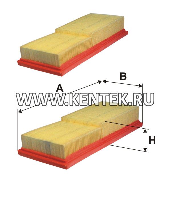 панельный воздушный фильтр FILTRON AP034/3-2X FILTRON  - фото, характеристики, описание.