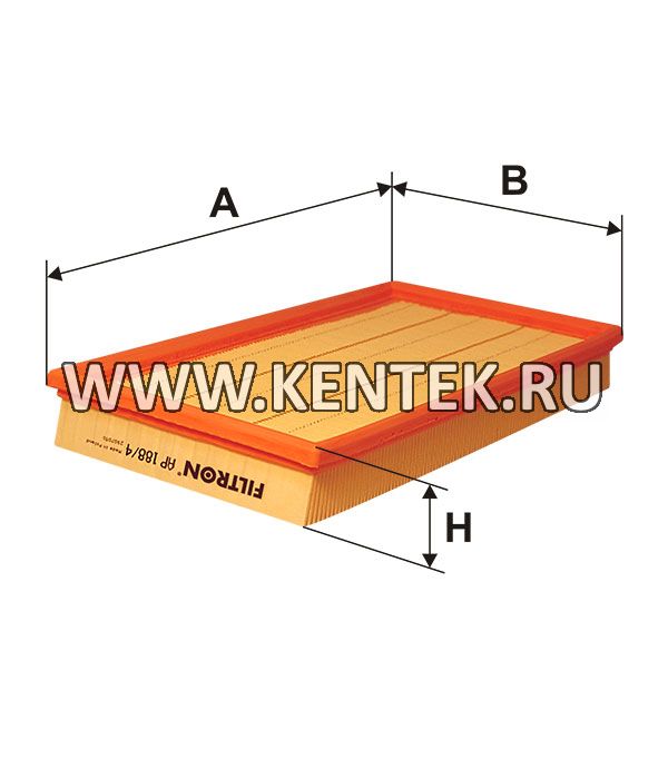 панельный воздушный фильтр FILTRON AP188/4 FILTRON  - фото, характеристики, описание.