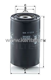 топливный фильтр MANN-FILTER WK11014 MANN-FILTER  - фото, характеристики, описание.