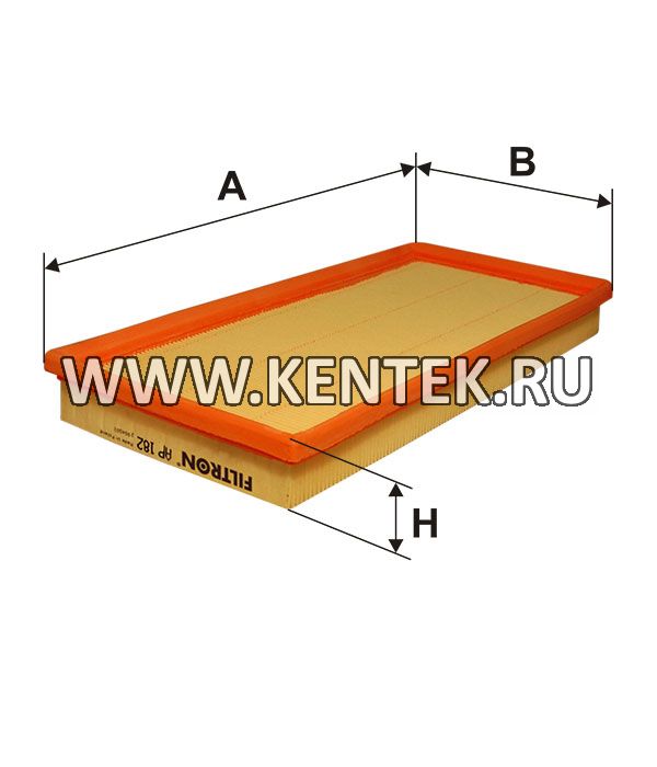 панельный воздушный фильтр FILTRON AP182 FILTRON  - фото, характеристики, описание.