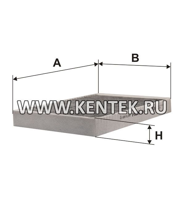 Салонный фильтр FILTRON K1201A-2X FILTRON  - фото, характеристики, описание.