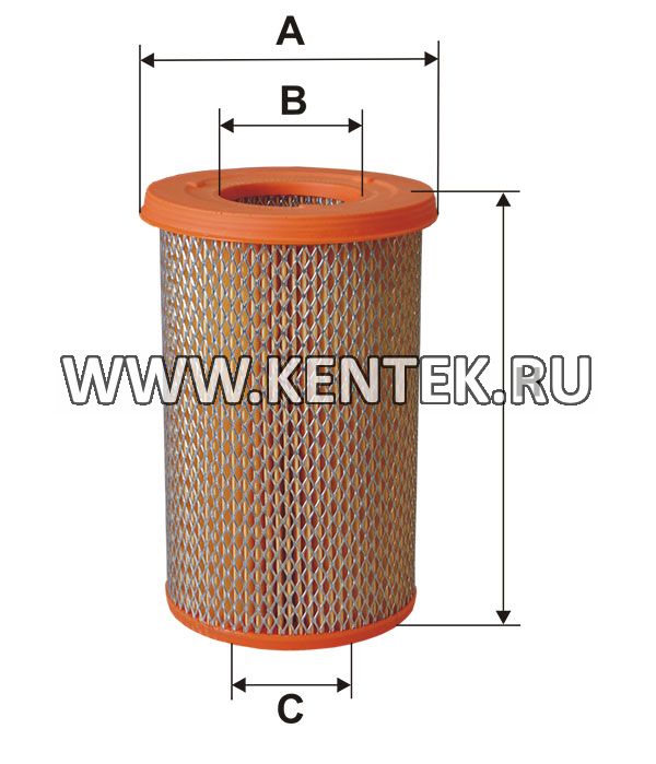 круглый воздушный фильтр FILTRON AR304/3 FILTRON  - фото, характеристики, описание.