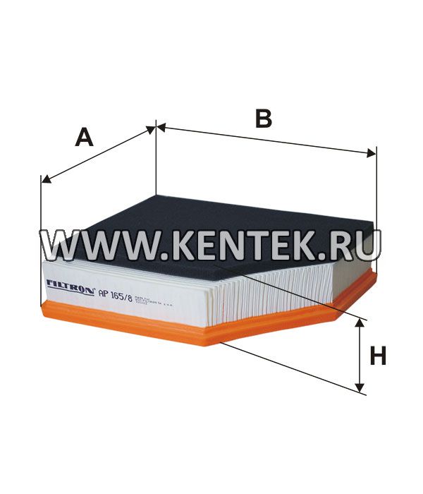 панельный воздушный фильтр FILTRON AP165/8 FILTRON  - фото, характеристики, описание.