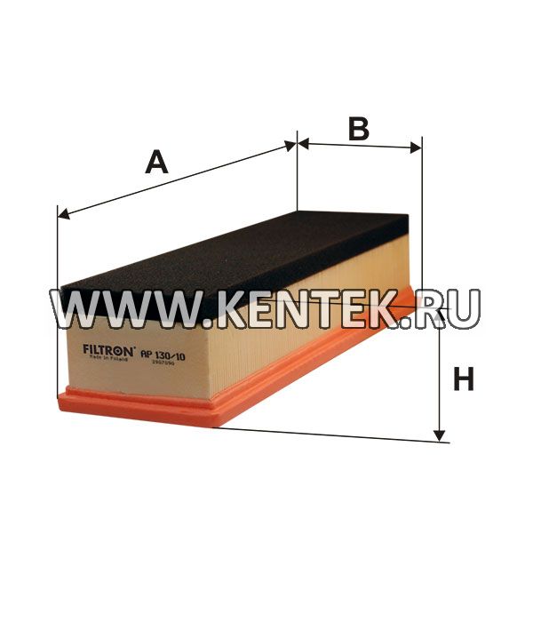 панельный воздушный фильтр FILTRON AP130/10 FILTRON  - фото, характеристики, описание.