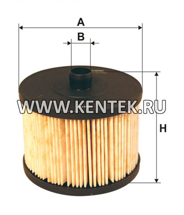 фильтрующий элемент топливного фильтра ECO (с пластиковыми крышками) FILTRON PE816/5 FILTRON  - фото, характеристики, описание.