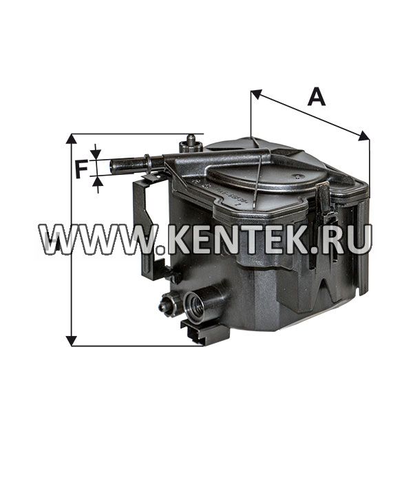 фильтрующий элемент топливного фильтра с пластиковым корпусом FILTRON PS974/1 FILTRON  - фото, характеристики, описание.