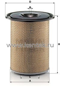 воздушный фильтр MANN-FILTER C301185 MANN-FILTER  - фото, характеристики, описание.