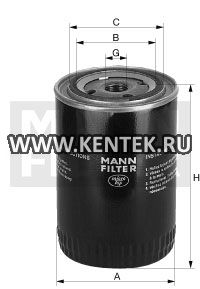 Фильтр масляный для ДВС а/м MANN-FILTER W11025 MANN-FILTER  - фото, характеристики, описание.