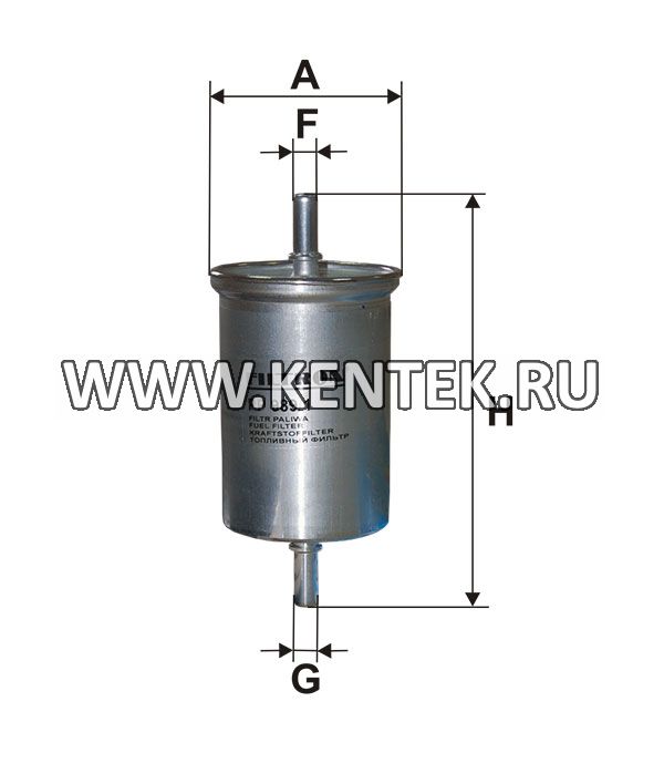 топливный фильтр коробочного типа FILTRON PP989/1 FILTRON  - фото, характеристики, описание.