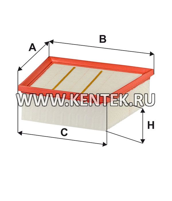 панельный воздушный фильтр FILTRON AP151/6 FILTRON  - фото, характеристики, описание.