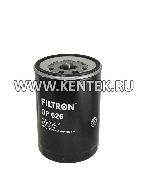 навинчивающийся масляный фильтр (коробочного типа) FILTRON OP626/2 FILTRON  - фото, характеристики, описание.