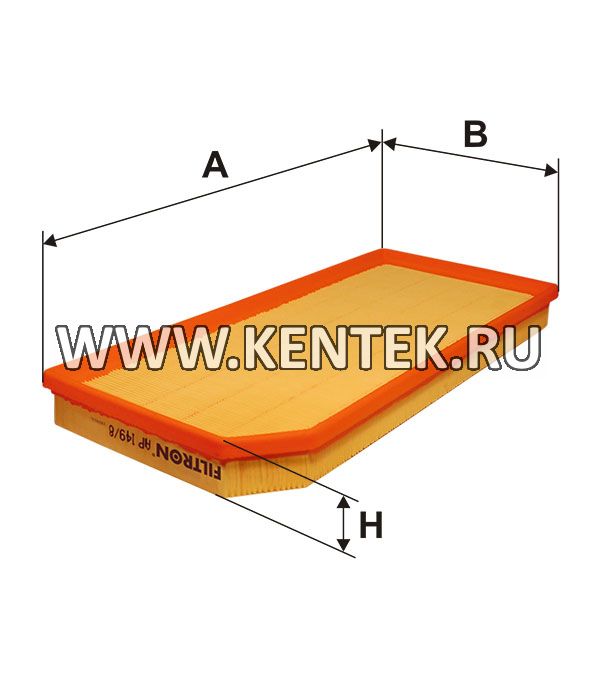 панельный воздушный фильтр FILTRON AP149/8 FILTRON  - фото, характеристики, описание.