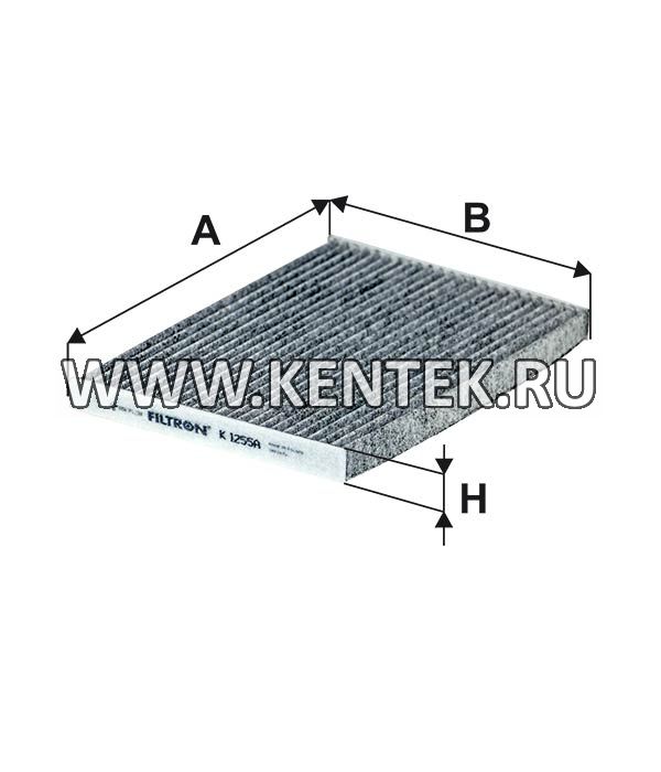 салонный фильтр с активированным углем FILTRON K1255A FILTRON  - фото, характеристики, описание.