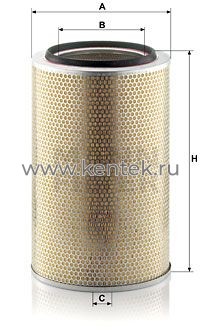 воздушный фильтр MANN-FILTER C30850/7 MANN-FILTER  - фото, характеристики, описание.