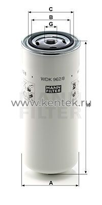 топливный фильтр высокого давления MANN-FILTER WDK962/8 MANN-FILTER  - фото, характеристики, описание.