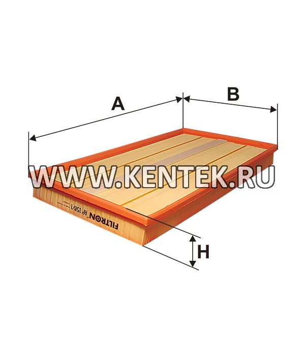 панельный воздушный фильтр FILTRON AP158/1 FILTRON  - фото, характеристики, описание.